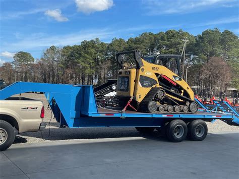 moving non running skidsteer trailer